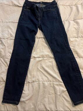 GAP Women's Navy Skinny Jeans